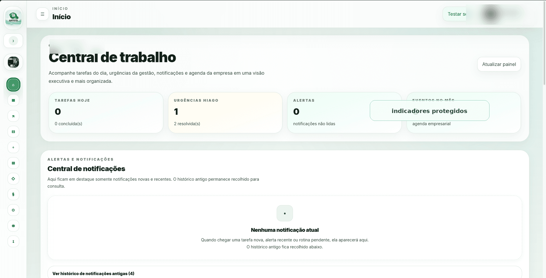 Thumbnail do projeto Sistema administrativo — JAB